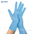 Gants de laboratoire de laboratoire de caoutchouc de nitrile sans poudre de chimio